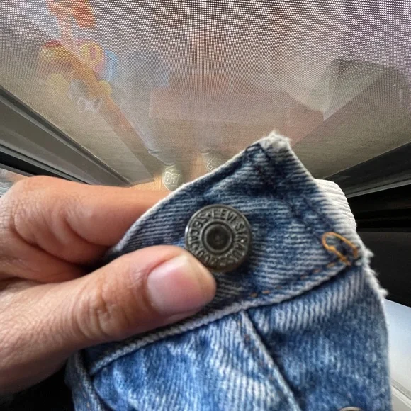 1980 Levis 501 Button Fly 29-32 Denim Jeans